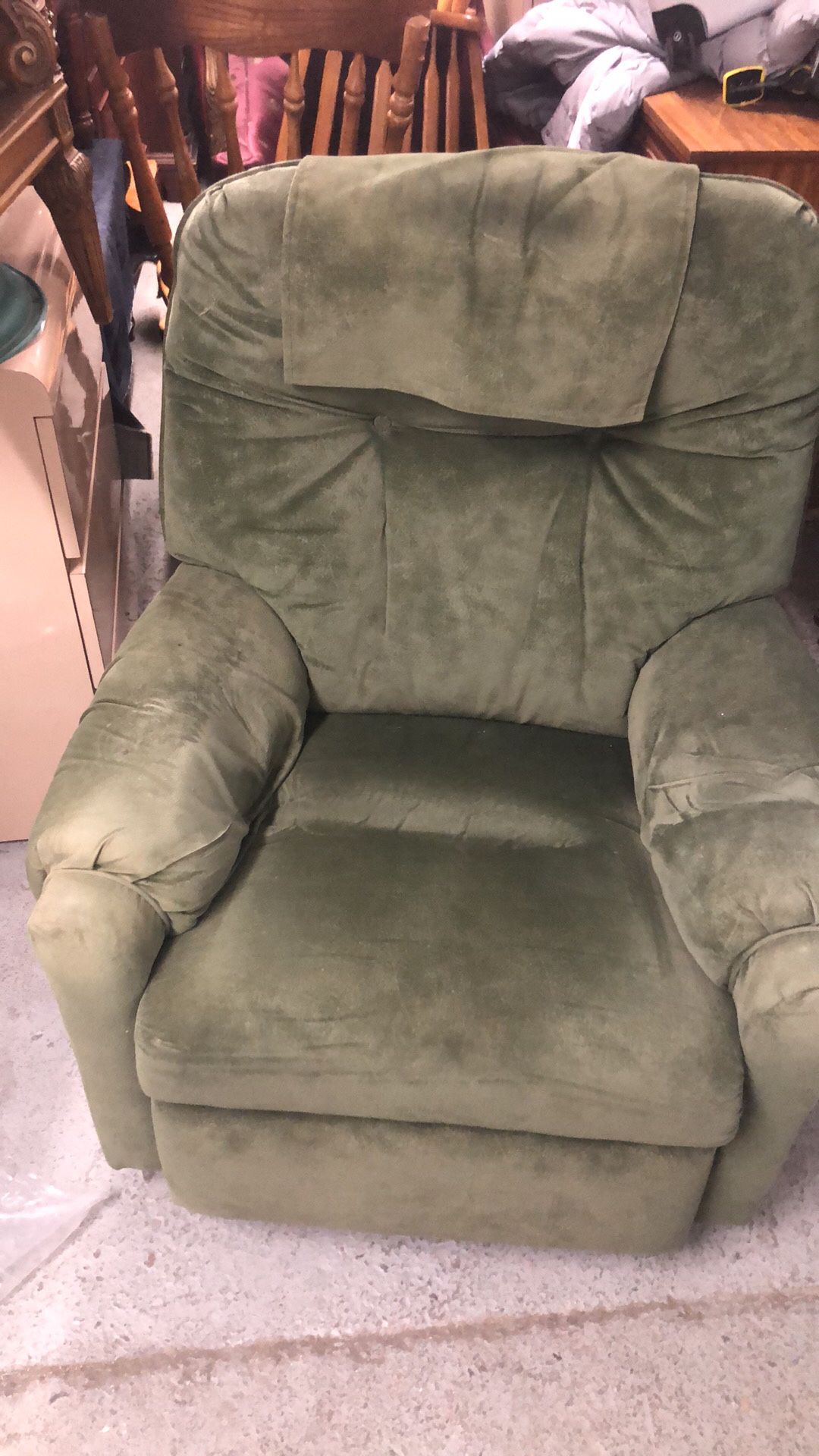 2 In1 Rocking recliner chair