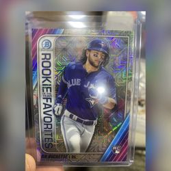 Bowman Chrome Bo Bichette Rookie Card