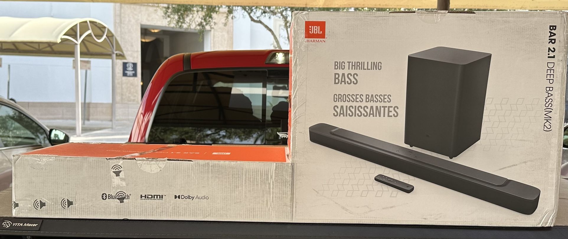 JBL BAR 2.1 SOUNDBAR with SUBWOOFER