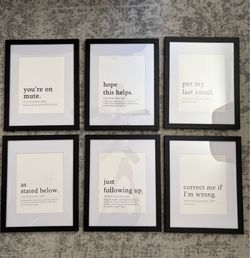 Office Wall Decor / Art - Available in Scripps Ranch