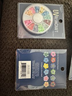 Resin Craft UV Clay Flowers