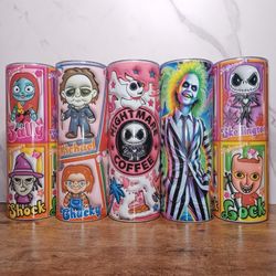 20oz Custom Horror Tumblers