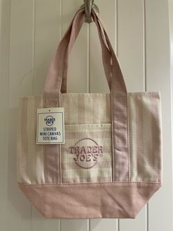Trader Joe’s Stripe Mini Tote Bag
