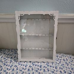 Shabby, Chic, spoon display.