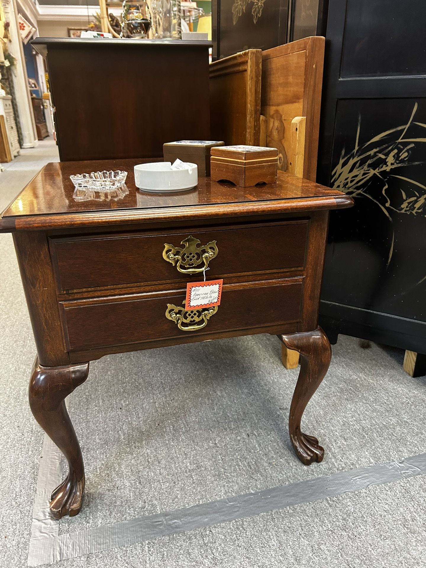 American Drew and table.