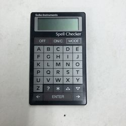 Vintage Seiko Instruments Electronic Spell Checker WP-1000