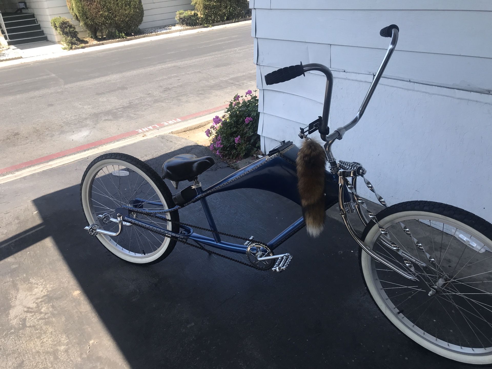 Custom Built Stretched LowRider Bike