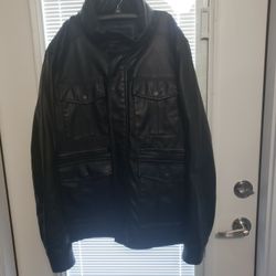 Black TOMMY Leather Jacket NEW TAGS On 🔥 New
