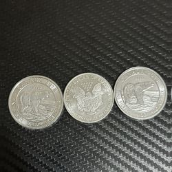 3 1/2 Oz Silver Rounds