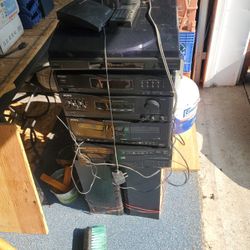 Sony Stereo Components 