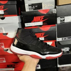 2019 Jordan Bred 11s size 11 USED But Clean