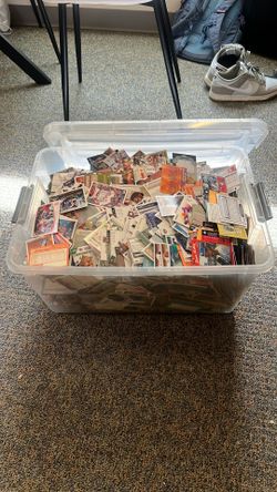 Baseball, football, and some basketball sports cards BULK