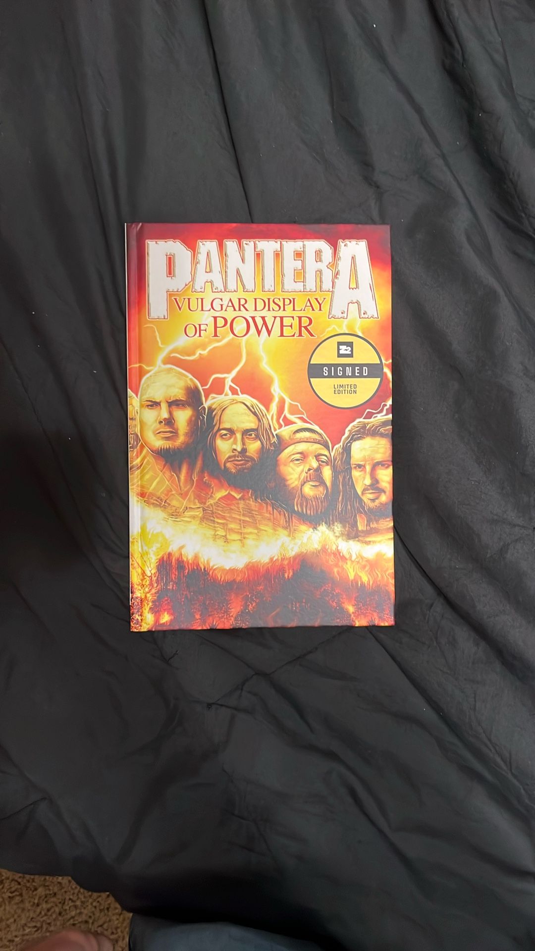 Pantera Signed Book By Phil And Rex