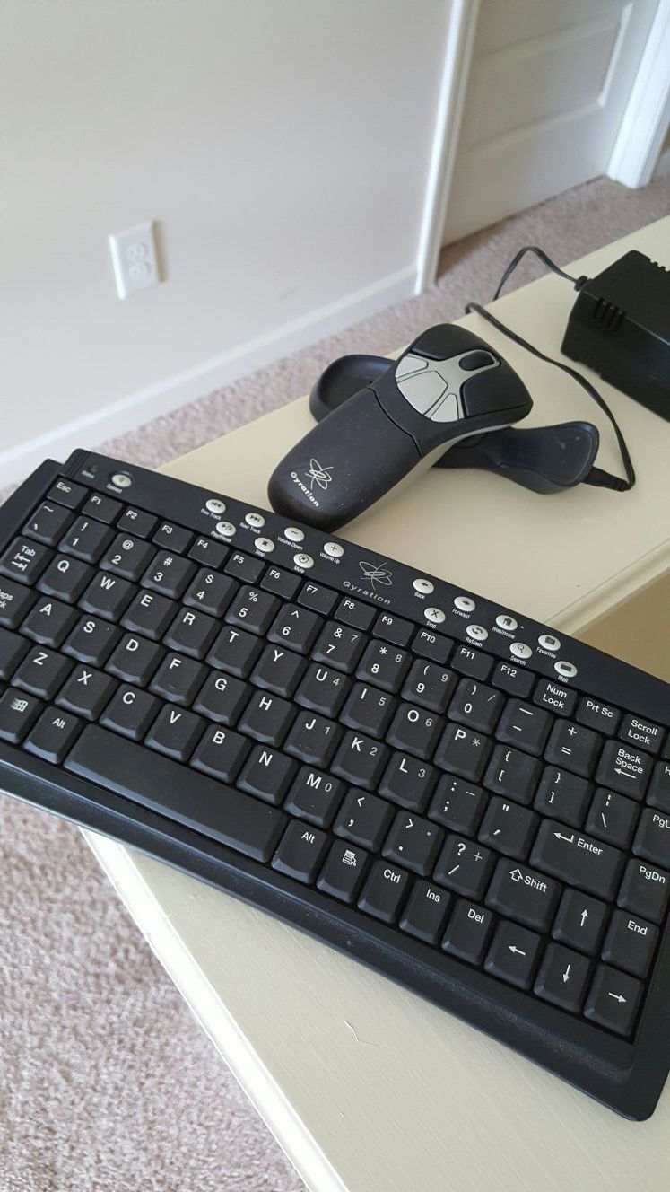 Gyration Wireless Keyboard and Mouse