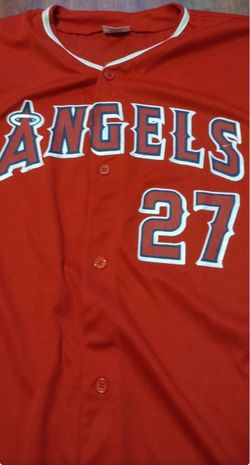 California angels MIKE TROUT Jersey #27 Adult XL