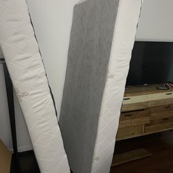 Bed Frame (2) Twin Form Into King 