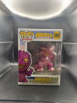 Funko POP! Movies Premium Godzilla Retro Futurism Godzilla Pink Figure #1890