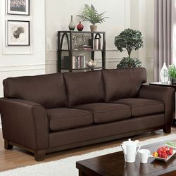 🔥🔥 Brand New Brown Transitional Style Sofa & Loveseat 🔥🔥