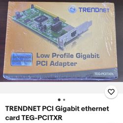 TRENDNET PCI GIGABIT ETHERNET 