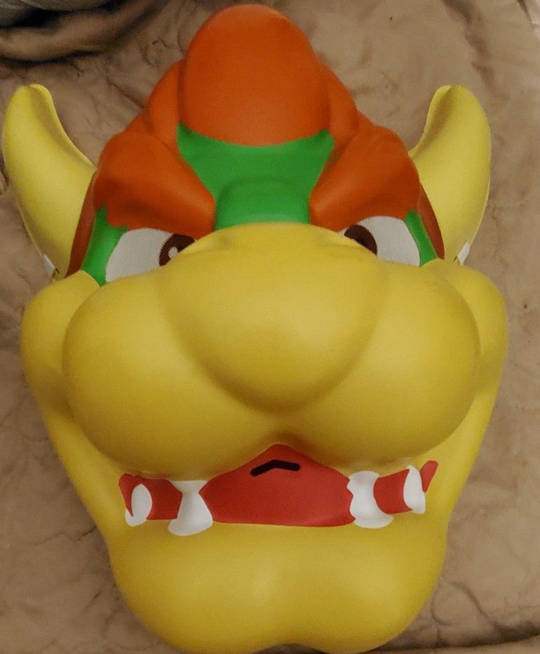 Bowser Super Mario Adult Mask