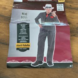 Mob Boss Costume Large
