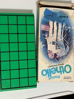 Gabriel Pocket Othello Vintage Board Game