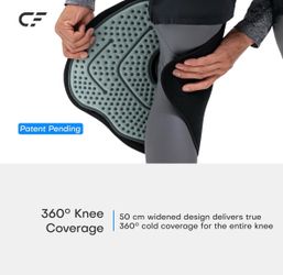 CF-3 Pro Cold Therapy machine. Large capacity ice therapy system for knee and shoulder coverage