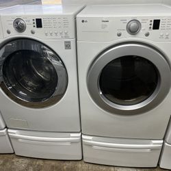 LG Set Washer And Dryer 