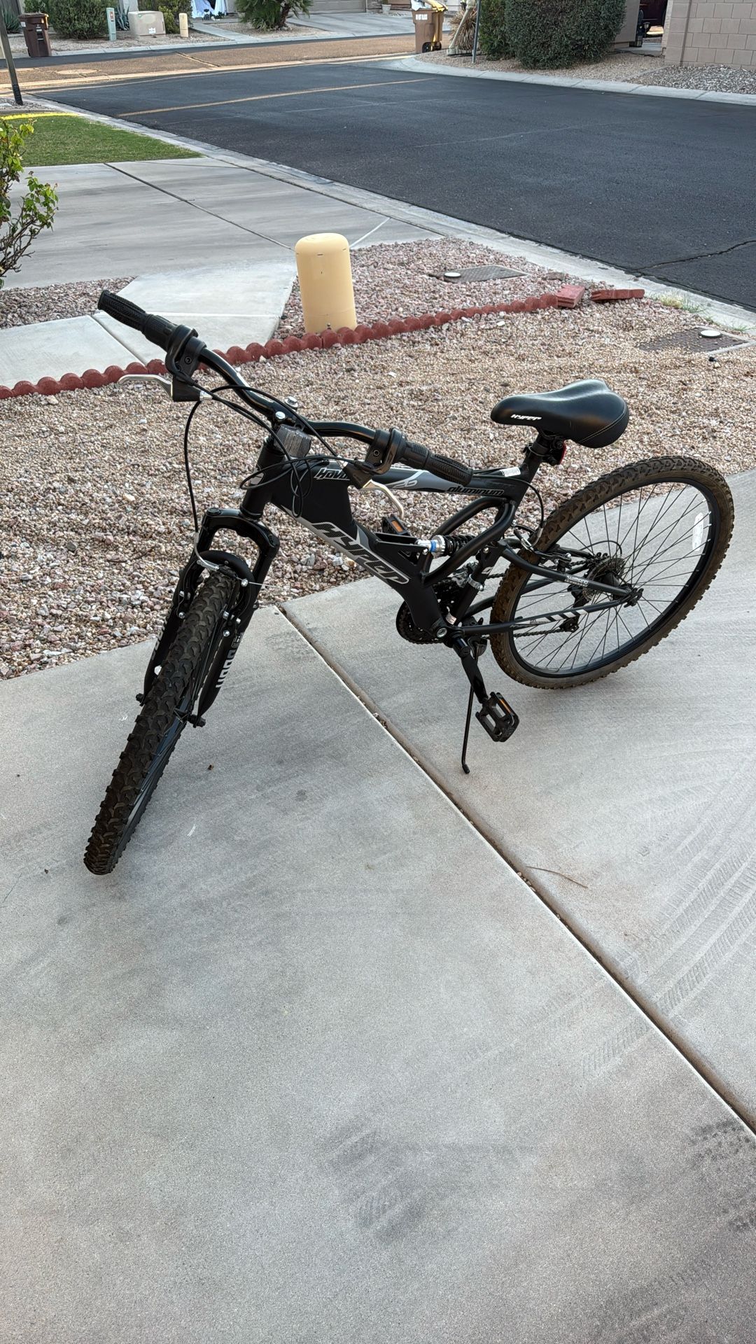 26" Hyper Bicycle Havoc Mountain Bike, 26" Wheels, Adults Ages 14+ Years, Black