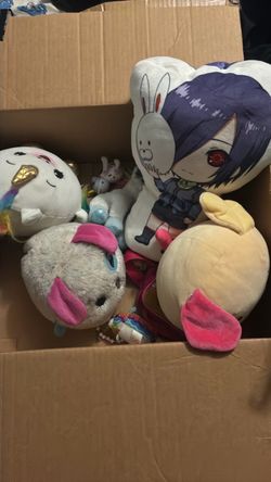 Mixed Lot of Stuffed Plush Toys