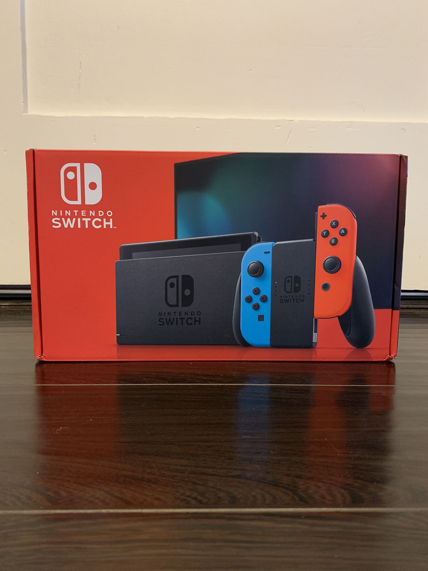 Nintendo Switch 32GB Console with Neon Blue and Neon Red Joy-Con