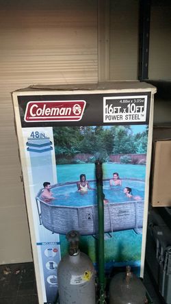 Coleman Power Steel 16ft x 10ft Above Ground Pool
