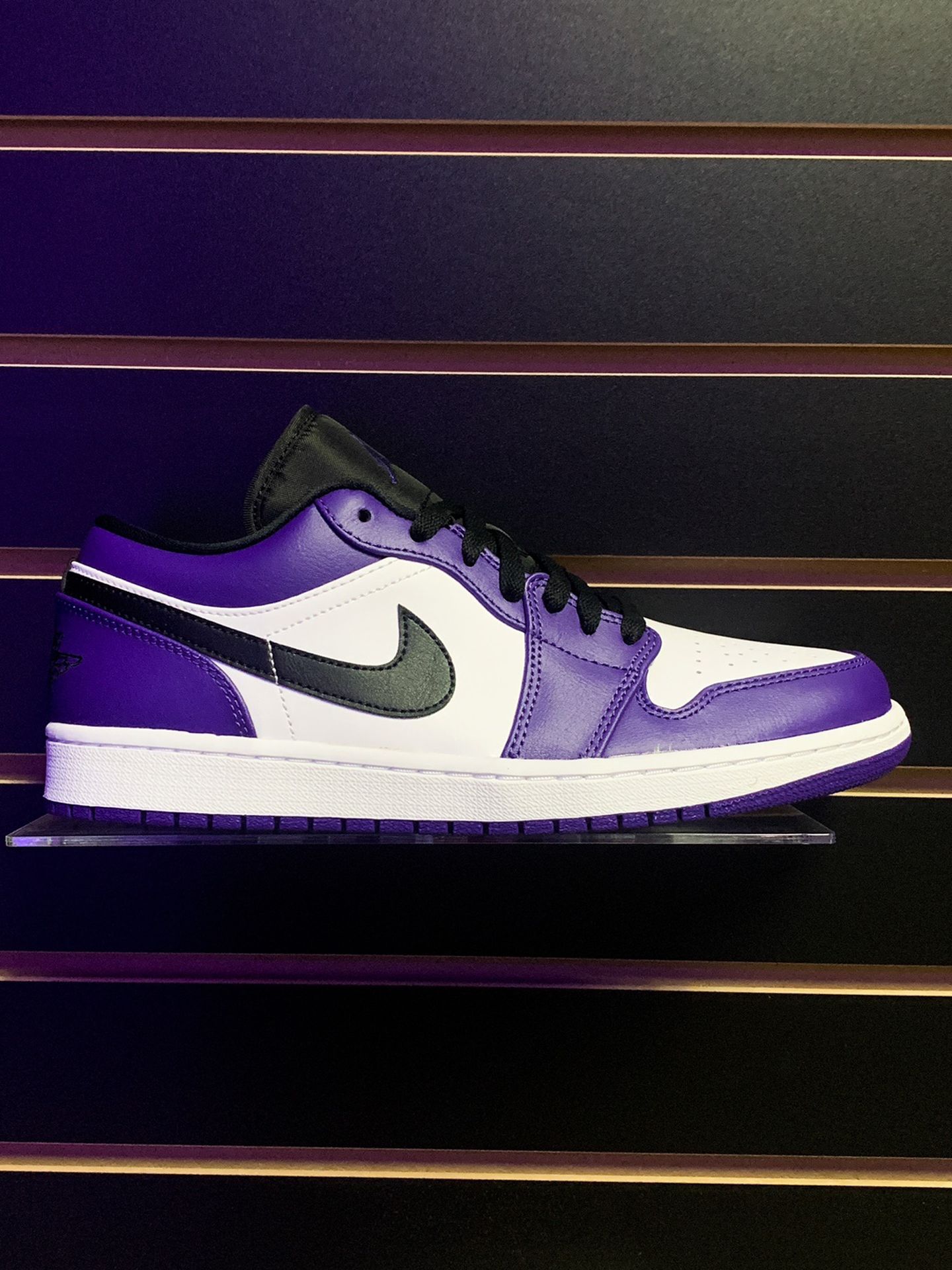 Jordan 1 Lows “court Purple”