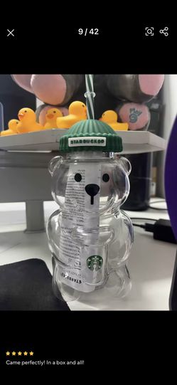 Limited Edition Glass Bear Cup 