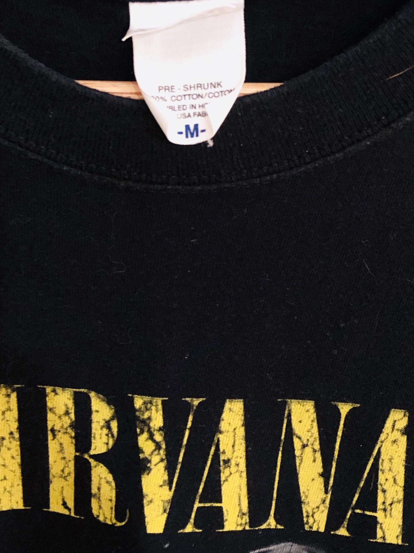 2005 Nirvana T shirt, band shirt, rock shirt