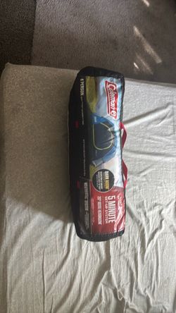 COLEMAN 6 person dark room skydone Tent
