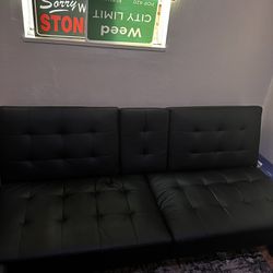 Futon Couch With USB 