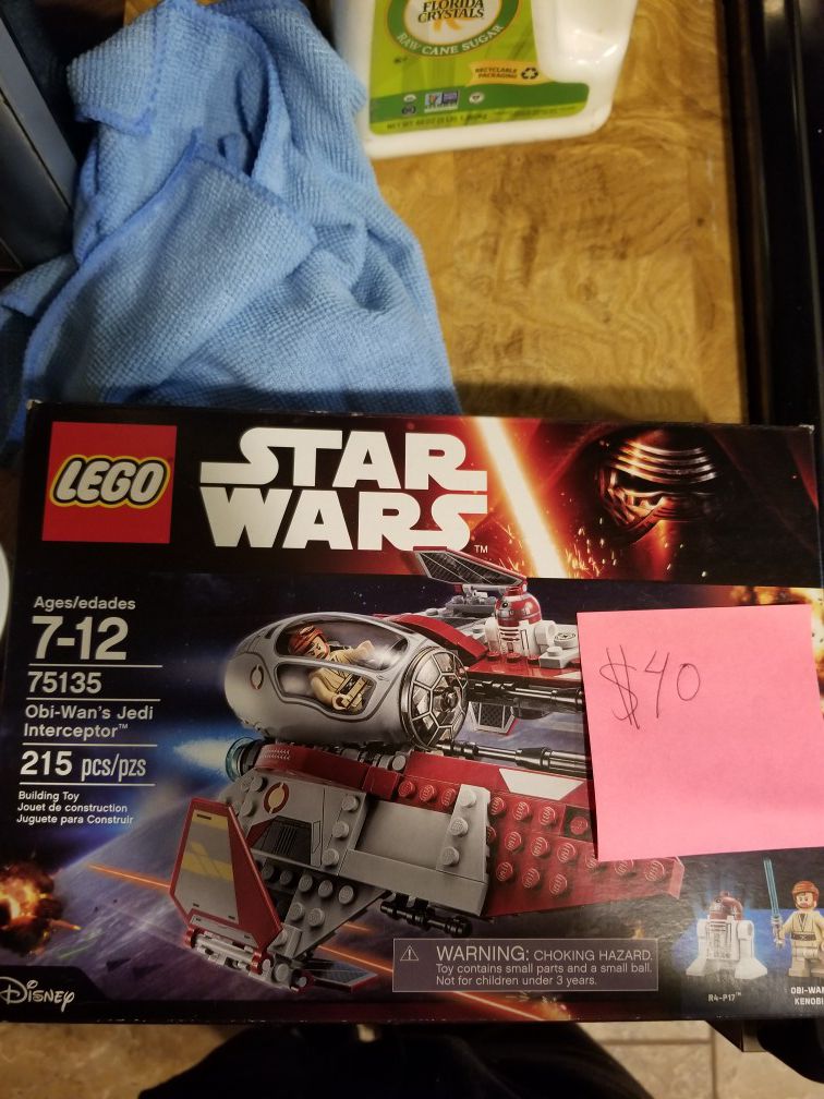 LEGO Star Wars 75135 Obi-Wan's Jedi Interceptor - New RETIRED. for Sale in Houston, TX - OfferUp