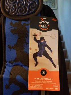 Brand new boy's Halloween costume "blue ninja"