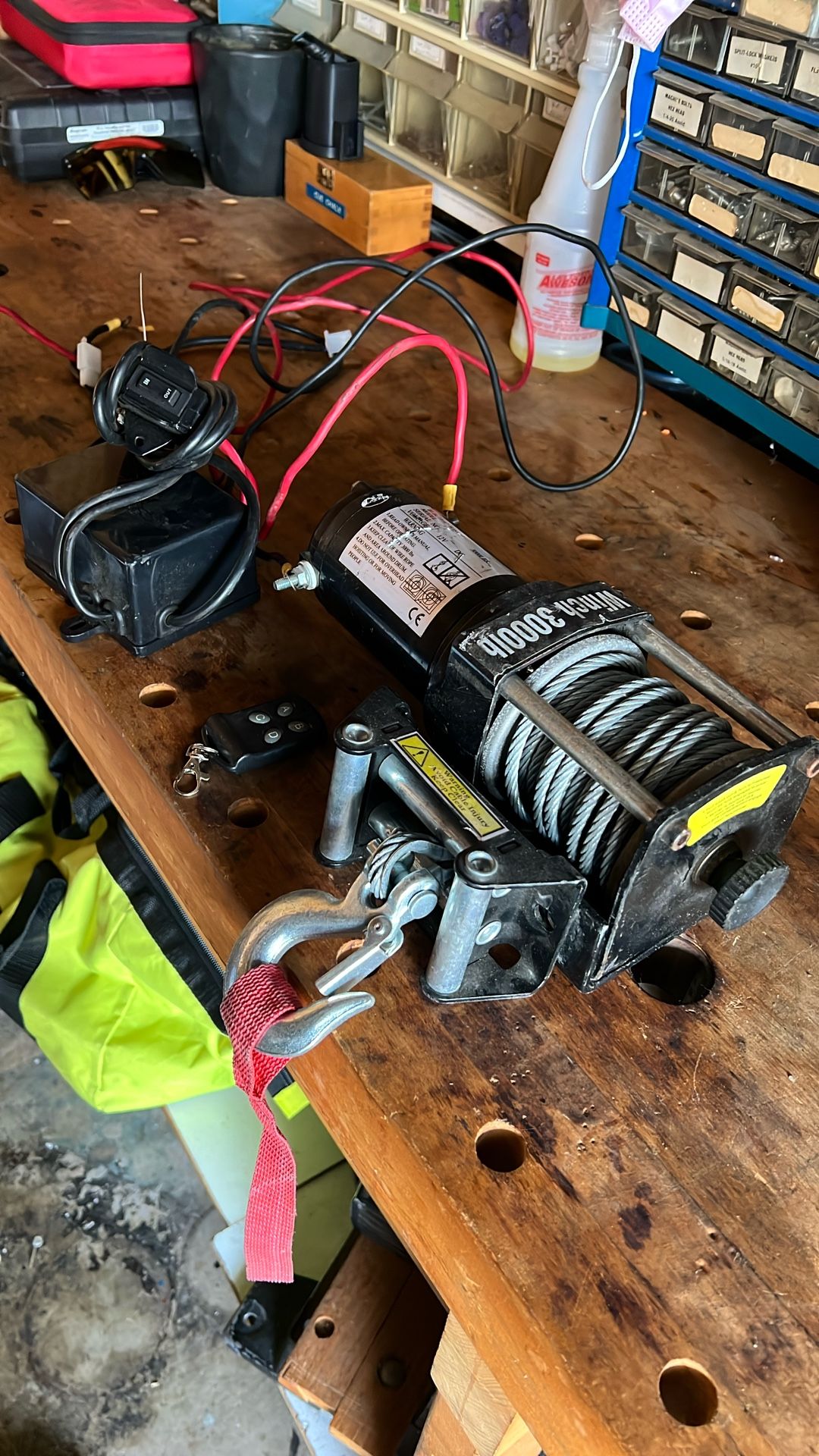 3000 Pound Capacity Winch
