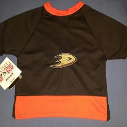 New With Tags All Star Dogs 🎃 Halloween 🎃 Costume Anaheim Mighty Ducks Hockey Jersey 