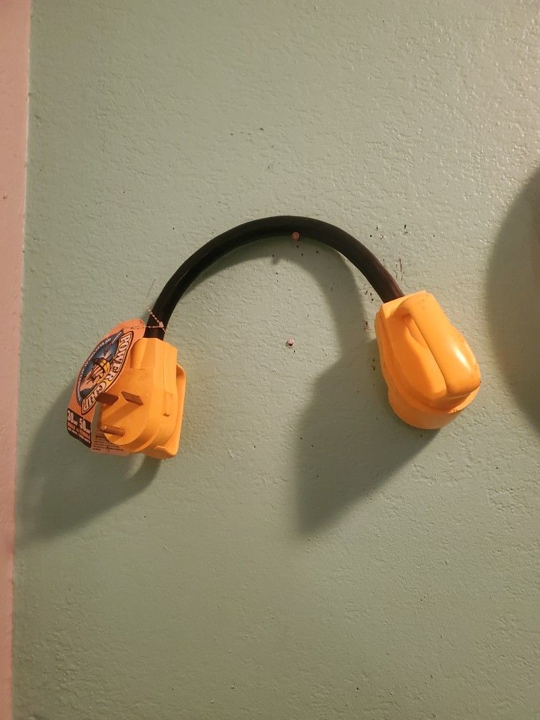 Power Grip ..Power Cord Adapter From 30 Watts To 50 Watts..For A RV