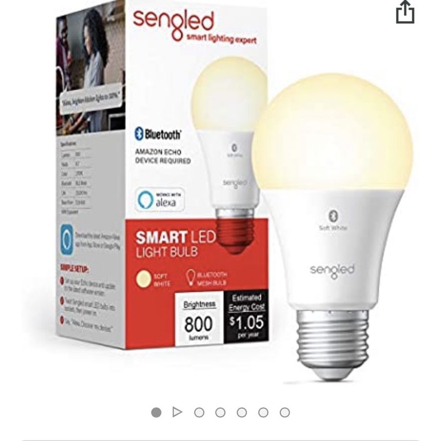 Smart Led Light Bulb x2
