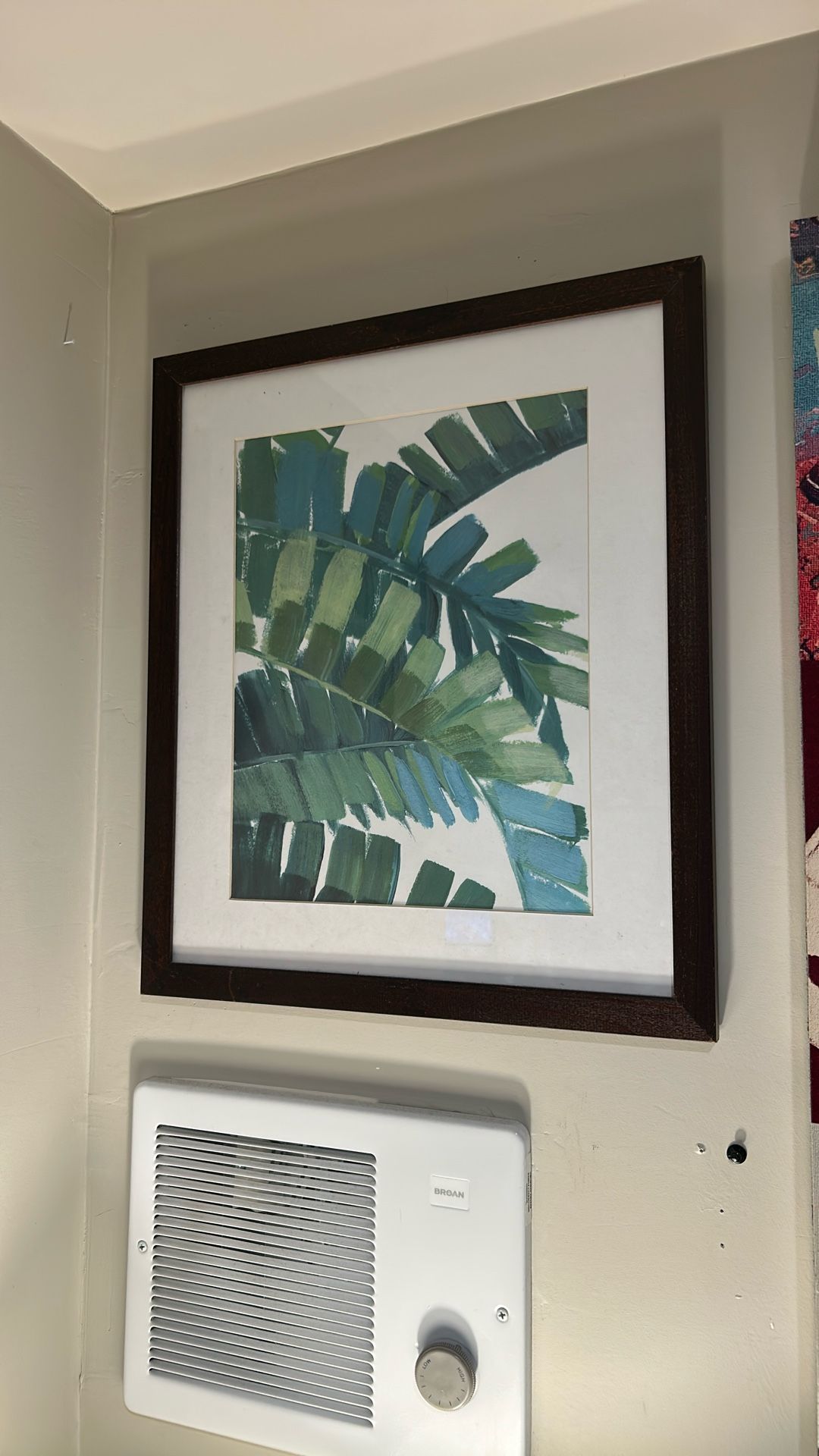 Set Of Two Leaf Prints