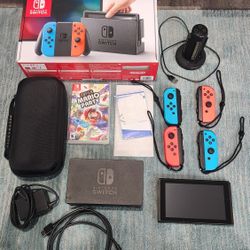 Nintendo Switch with Extra Accessories