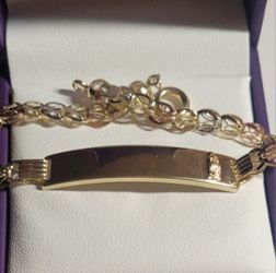 14 K GOLD BRACELET