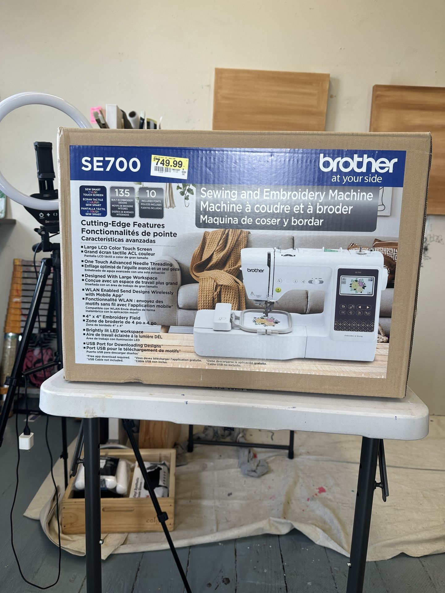 Brother Se 700 Sewing And Embroidery Machine