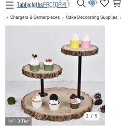 Wooden Cheese/Cake Stand