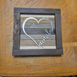"FAMILY"  Wooden Picture !!!