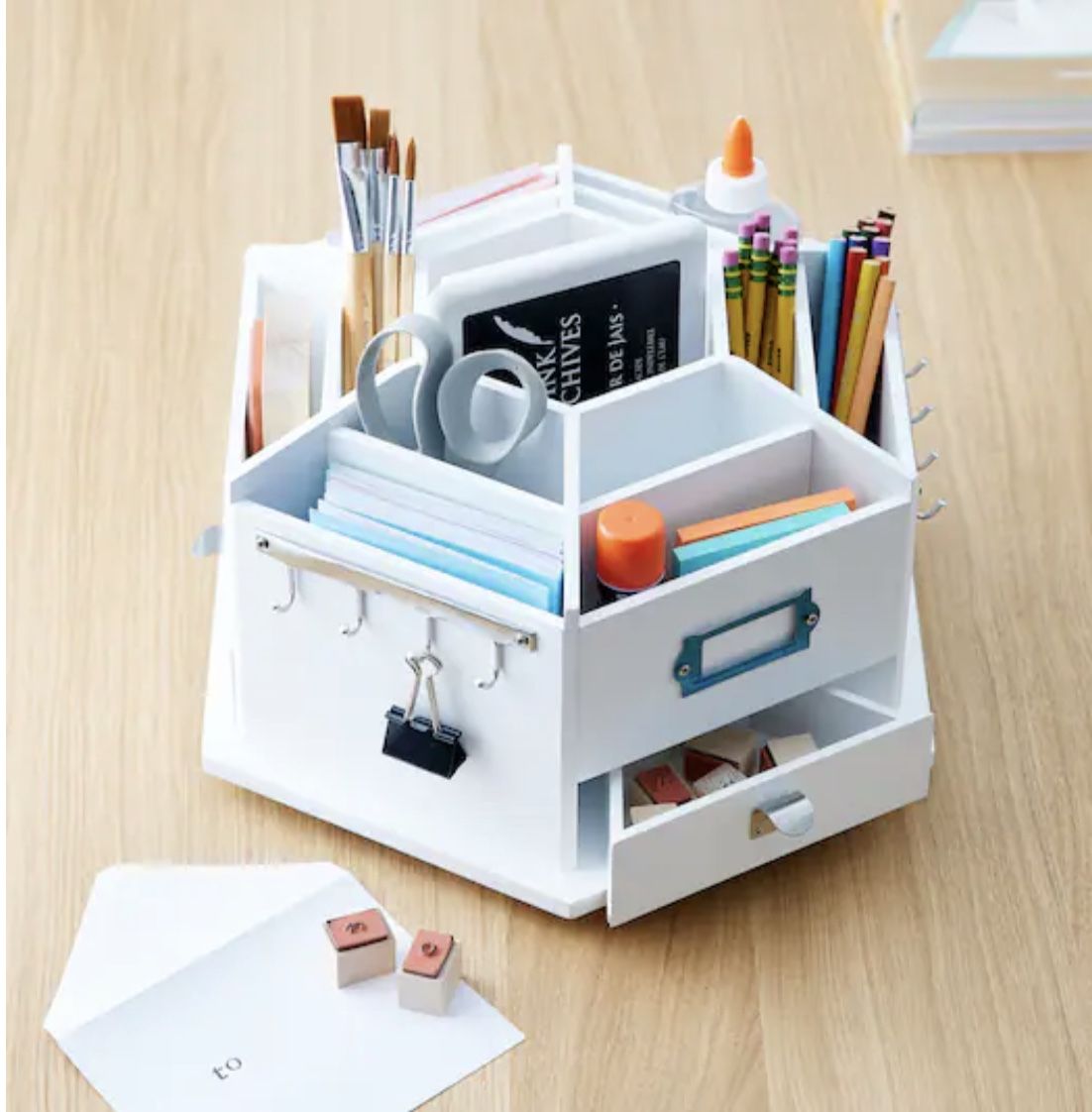 Storage Desktop Carousel